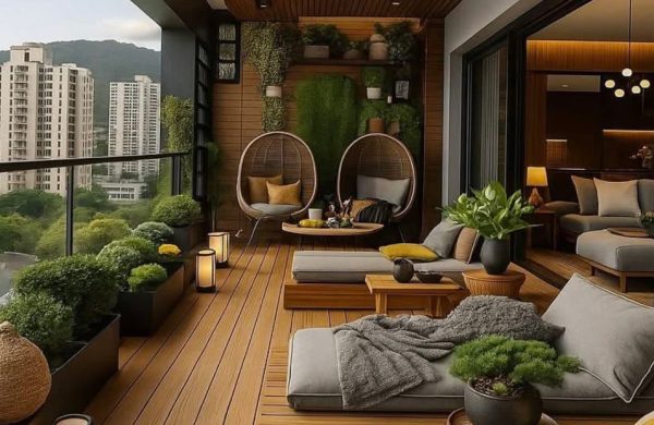 Balkon ve teras dekorasyonu
