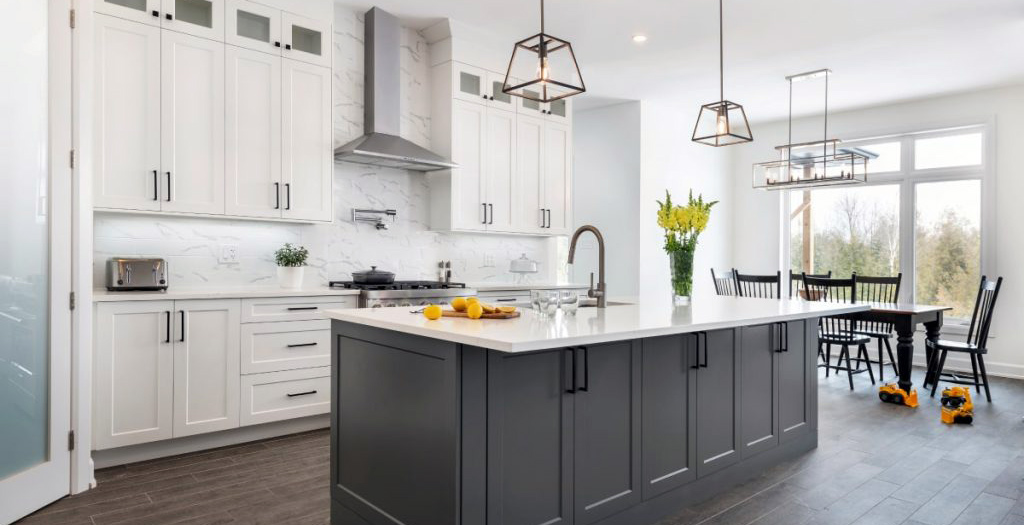 Mutfağı sosyal alana çeviren tadilat