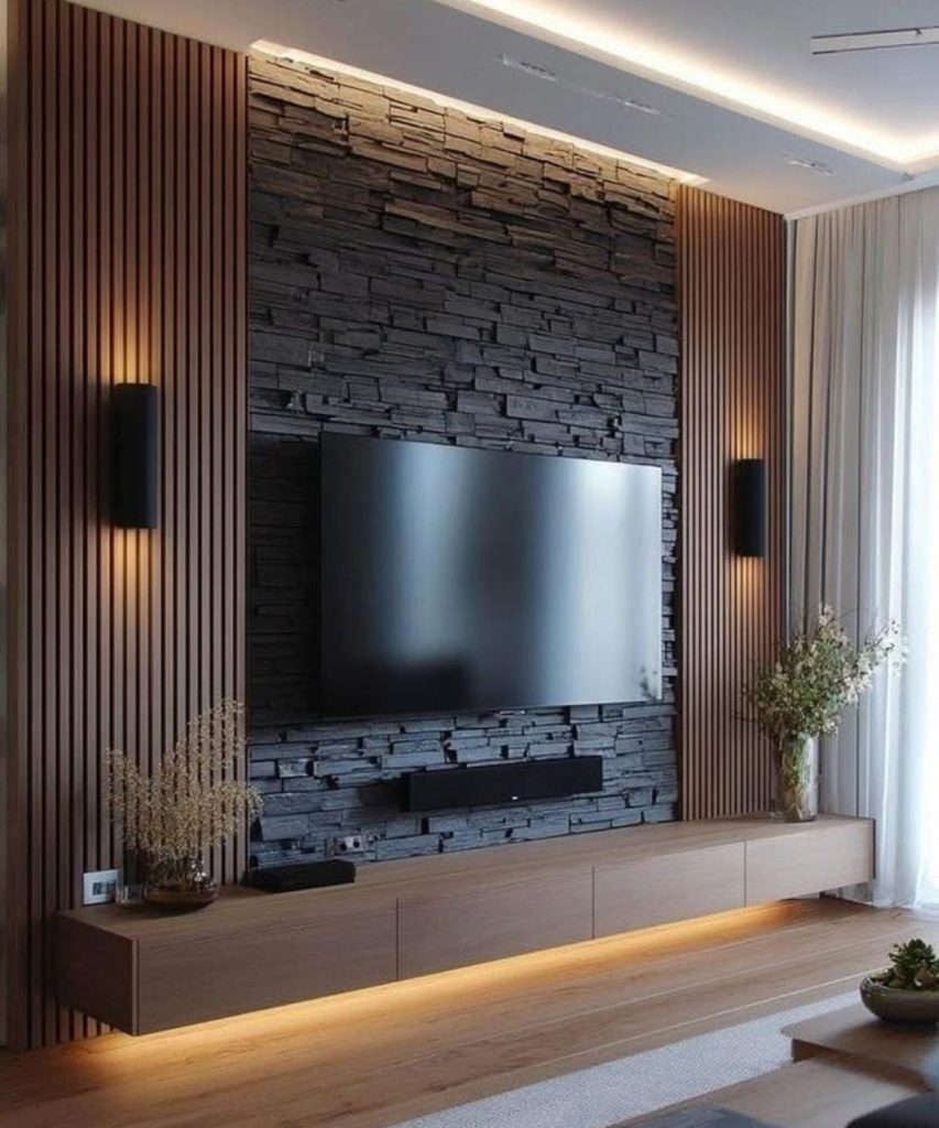 TV arkası dekorasyon fikirleri ve öneriler TV arkası dekorasyon fikirleri ve öneriler