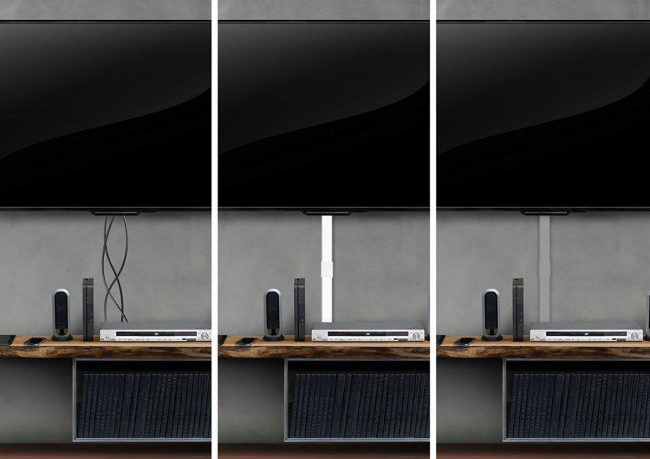 Dekoratif kablo gizleme fikirleri.