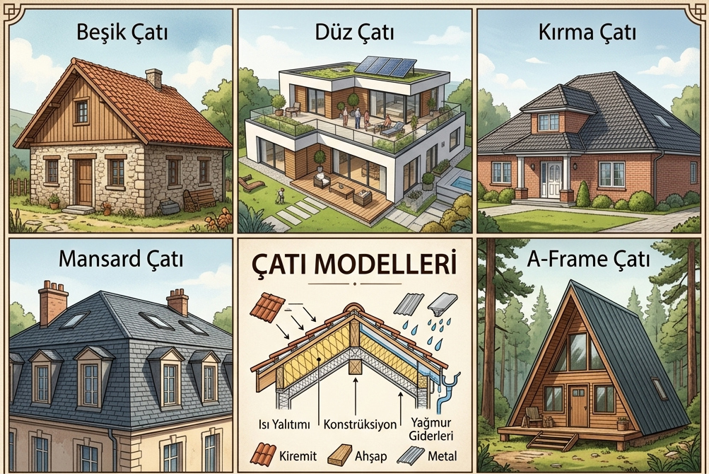 Çatı modelleri